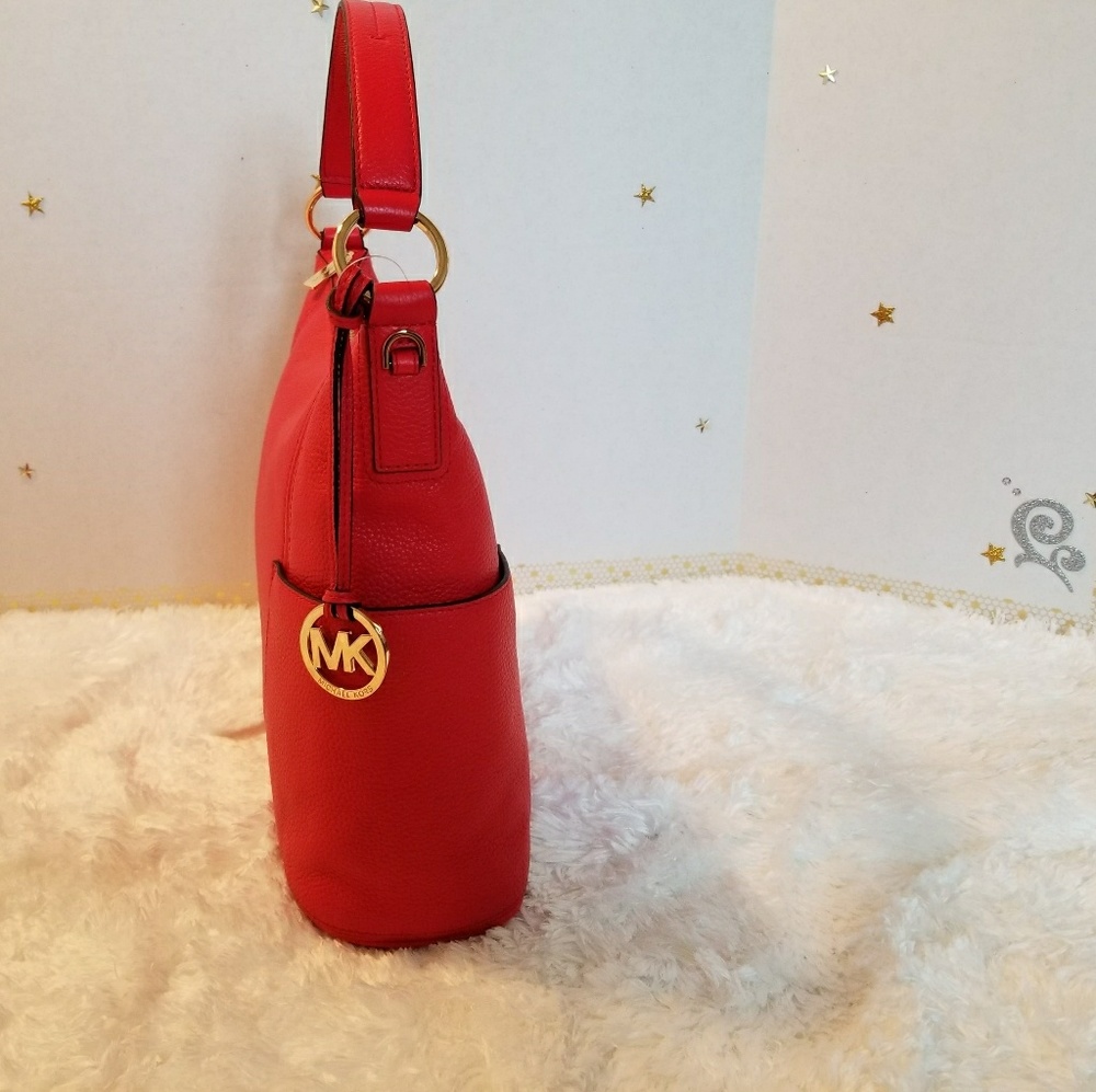 Michael Kors Anita Large convertible shoulder bag.